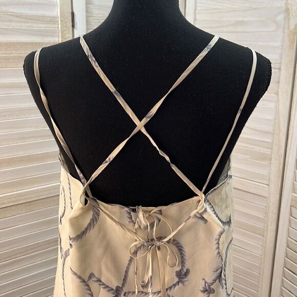 Quicksilver QSW Tradewinds Silk Nautical Dress Large - Picture 6 of 14